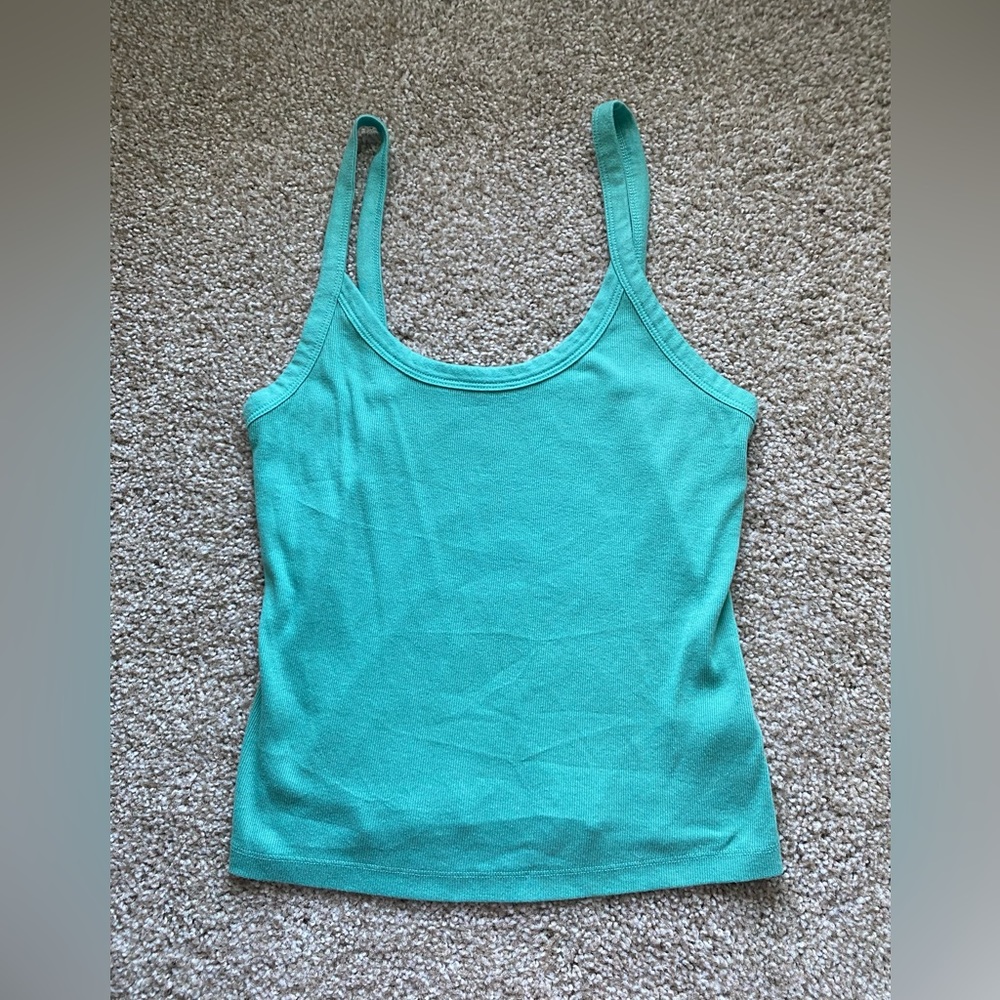 Turquoise tank